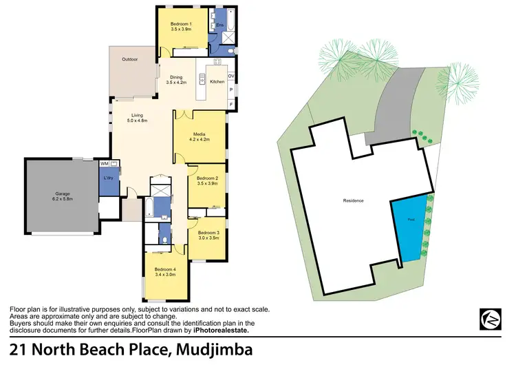 Floorplan of Homely house listing, 21 North Beach Place, Mudjimba QLD 4564