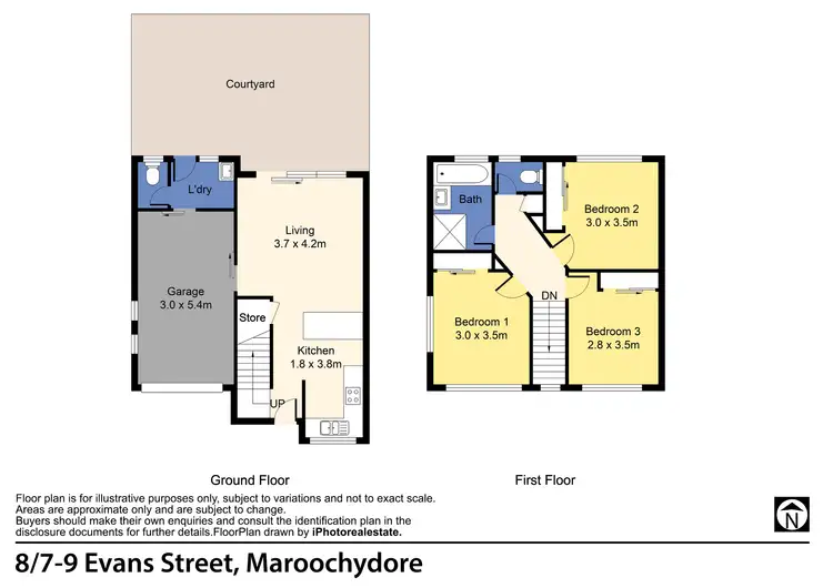 Floorplan of Homely unit listing, U8/7-9 Evans Street, Maroochydore QLD 4558