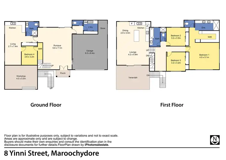 Floorplan of Homely house listing, 8 Yinni Street, Maroochydore QLD 4558