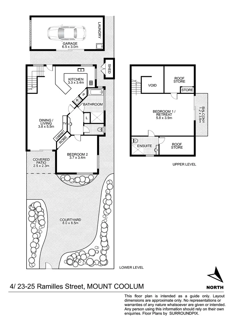 Floorplan of Homely unit listing, 4/23-25 Ramilles Street, Mount Coolum QLD 4573