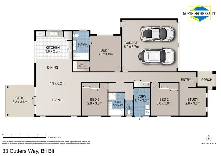 Floorplan of Homely house listing, 33 Cutters Way, Bli Bli QLD 4560