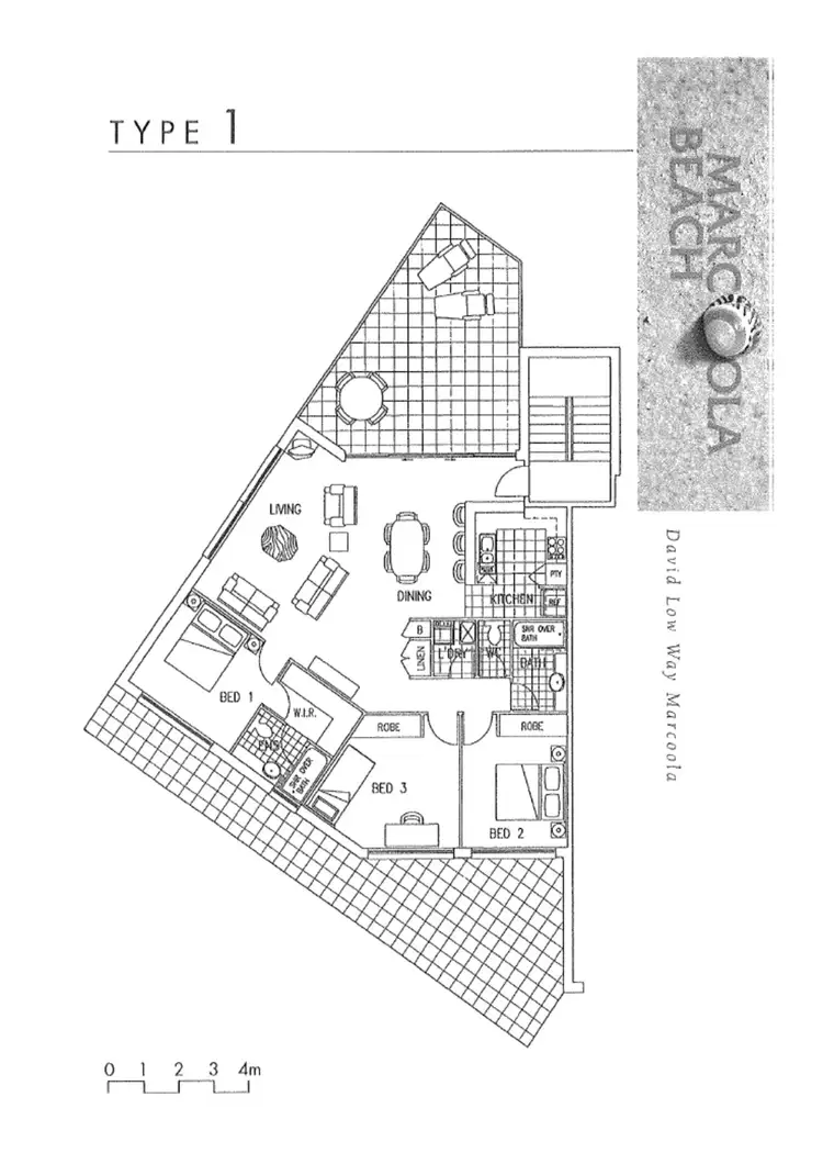 Floorplan of Homely unit listing, U26/885 David Low Way, Marcoola QLD 4564