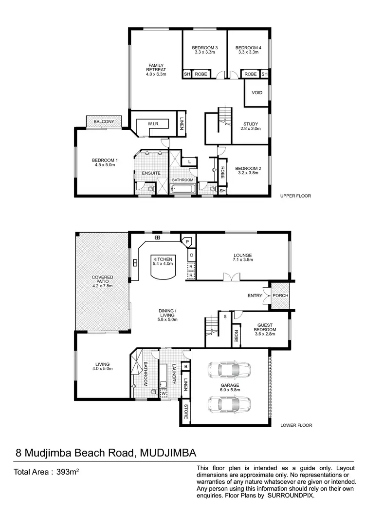 Floorplan of Homely house listing, 8 Mudjimba Beach Road, Mudjimba QLD 4564