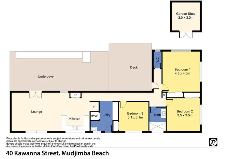 Floorplan of Homely house listing, 40 Kawanna Street, Mudjimba QLD 4564