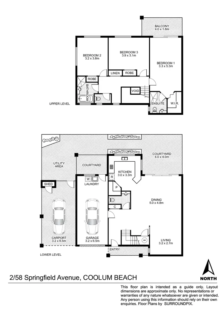 Floorplan of Homely unit listing, 2/58 Springfield Avenue, Coolum Beach QLD 4573