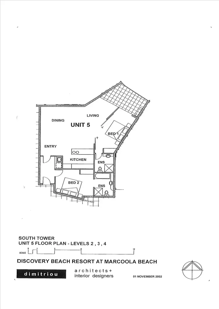 Floorplan of Homely unit listing, U1405/923 David Low Way, Marcoola QLD 4564