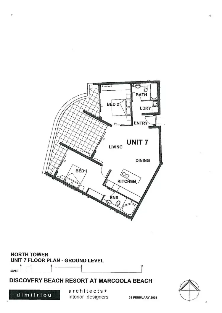 Floorplan of Homely unit listing, U3207/923 David Low Way, Marcoola QLD 4564