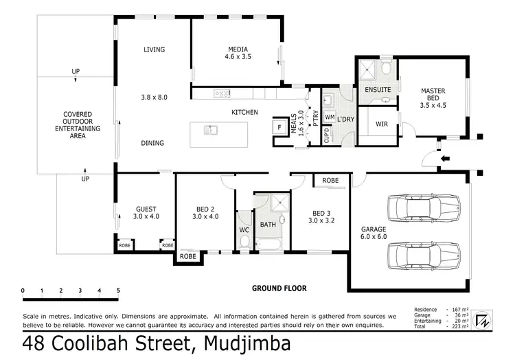 Floorplan of Homely house listing, 48 Coolibah Street, Mudjimba QLD 4564