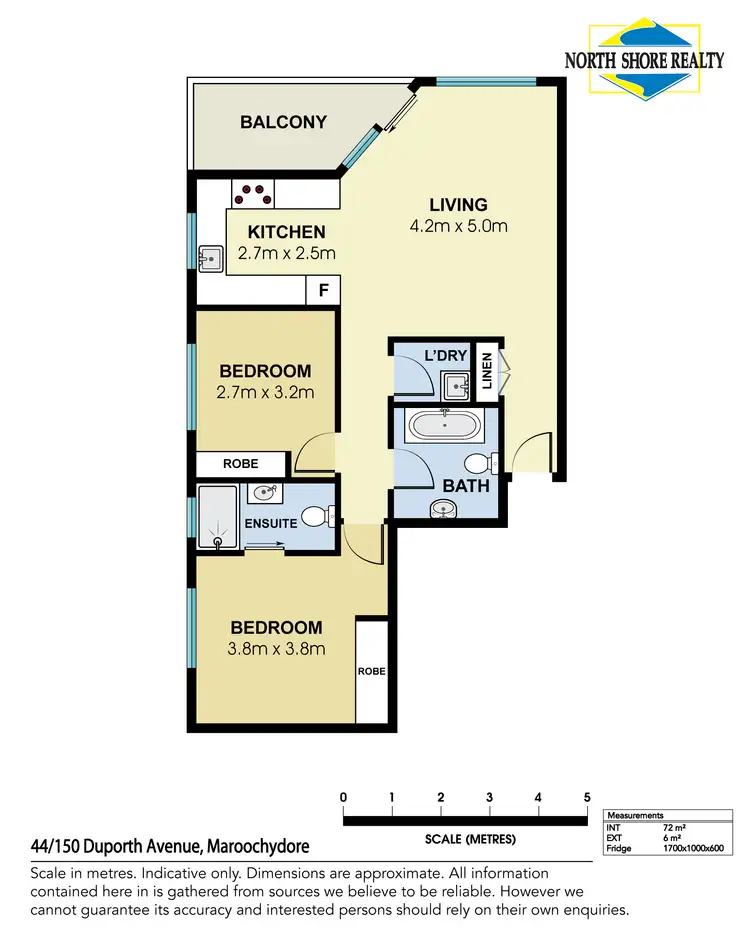 Floorplan of Homely unit listing, U44/150 Duporth Avenue, Maroochydore QLD 4558