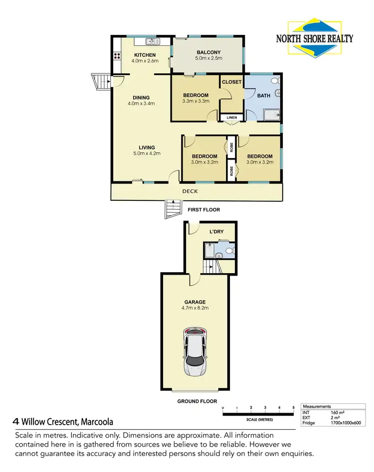 Floorplan of Homely house listing, 4 Willow Crescent, Marcoola QLD 4564