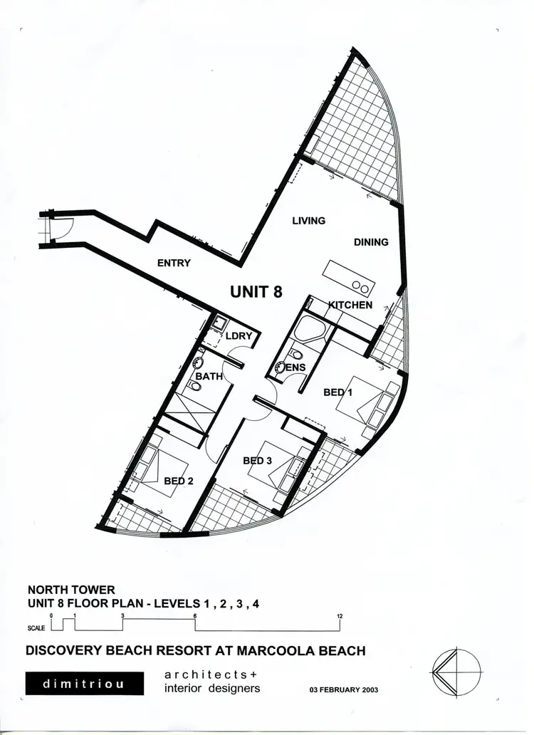 Floorplan of Homely unit listing, U3208/923 David Low Way, Marcoola QLD 4564