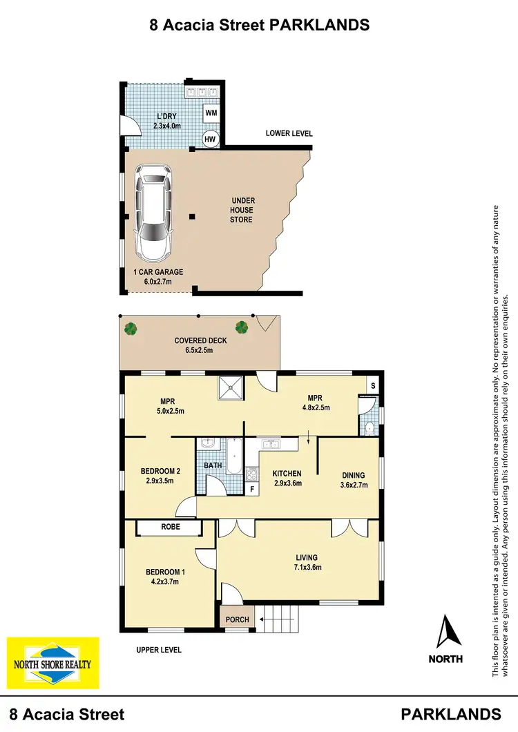 Floorplan of Homely house listing, 8 Acacia Street, Parklands QLD 4560