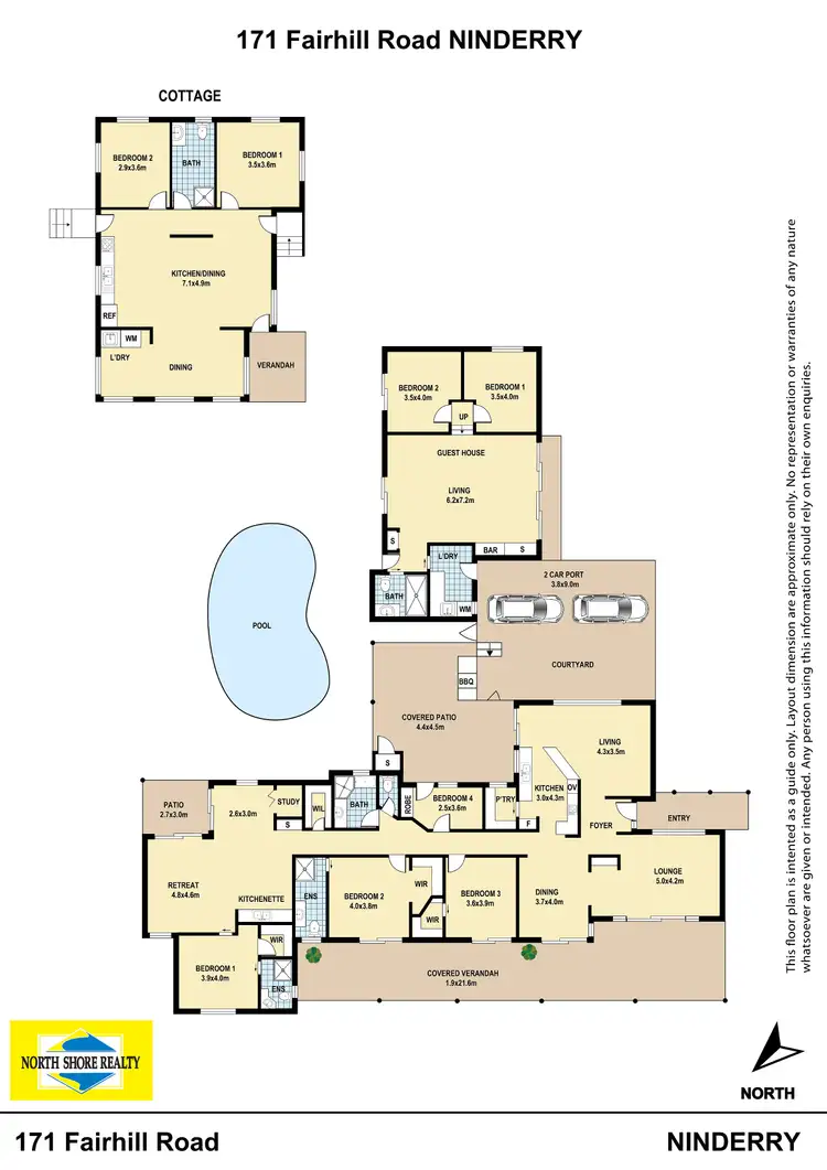 Floorplan of Homely house listing, 171 Fairhill Road, Ninderry QLD 4561