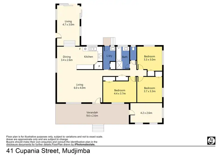 Floorplan of Homely house listing, 41 Cupania Street, Mudjimba QLD 4564