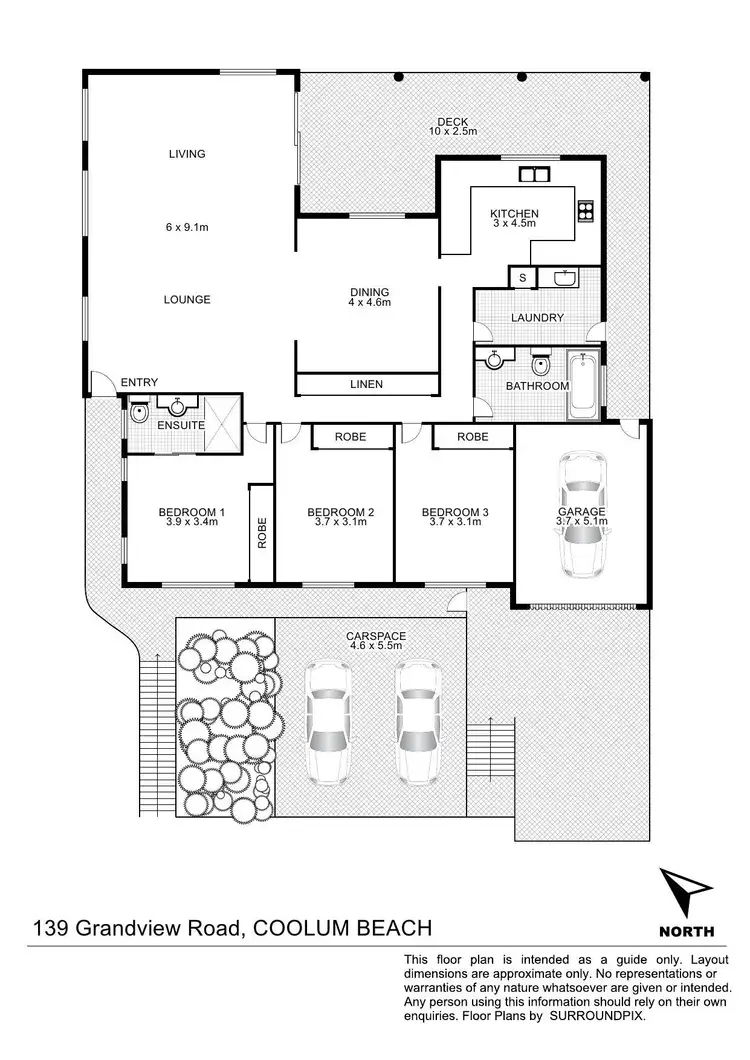 Floorplan of Homely house listing, 139 Grandview Drive, Yaroomba QLD 4573