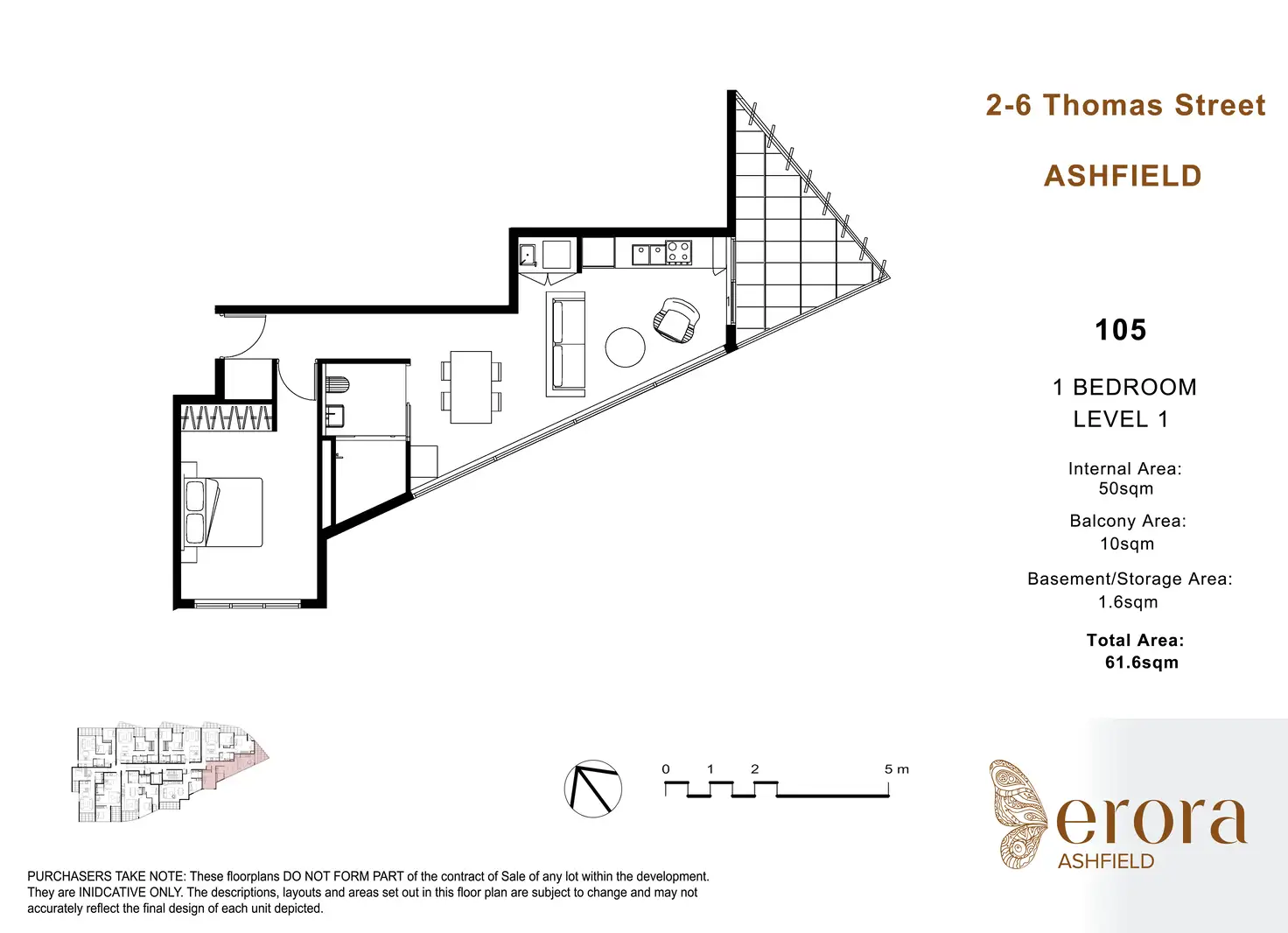 Floorplan of Homely house listing, Ashfield 2-6 Thomas S, Ashfield NSW 2131