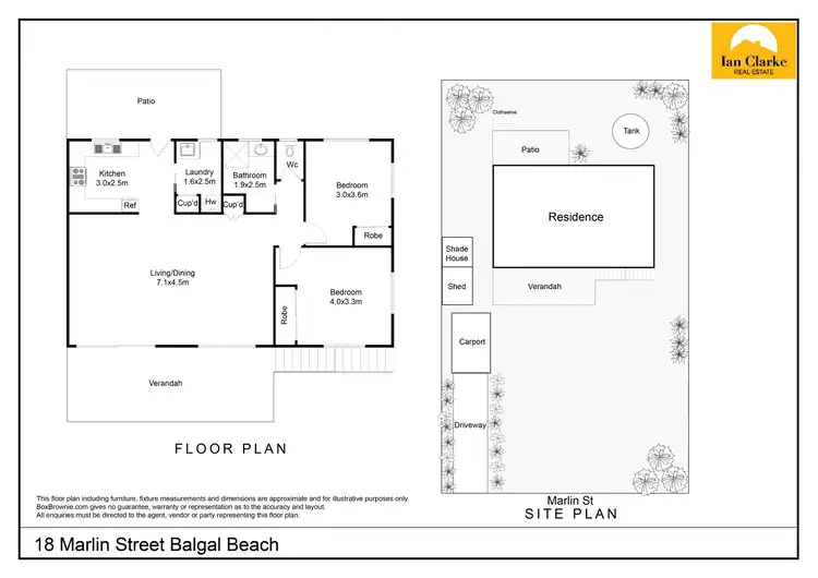 Floorplan of Homely house listing, 18 Marlin St, Balgal Beach QLD 4816