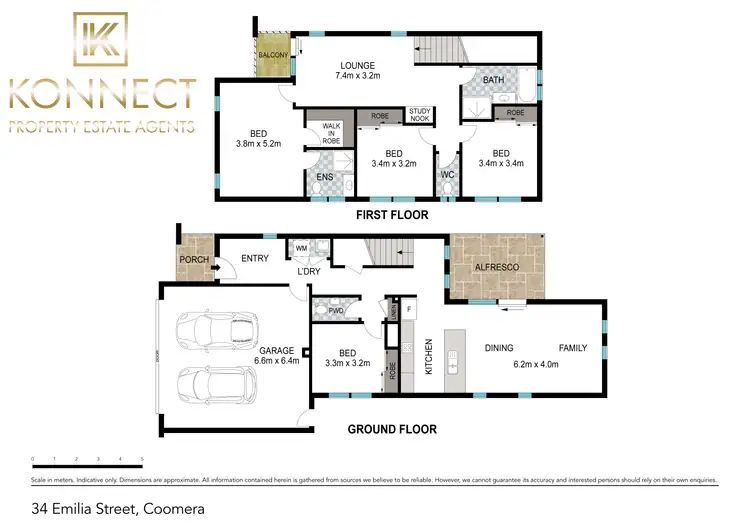 Floorplan of Homely house listing, 34 Emilia St, Coomera QLD 4209