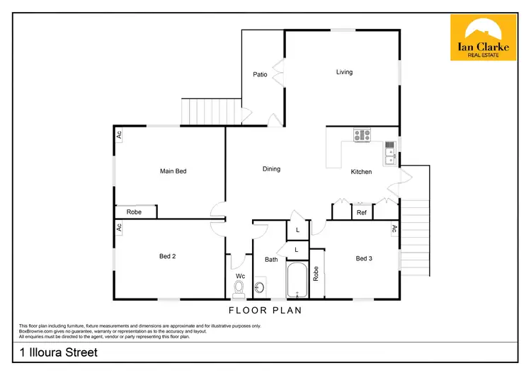 Floorplan of Homely house listing, 1 Illoura St, Cranbrook QLD 4814