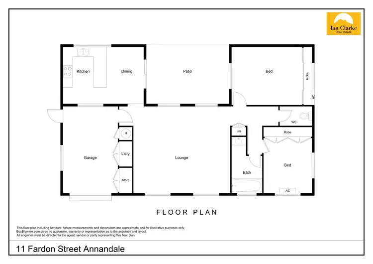 Floorplan of Homely house listing, 11 Fardon St, Annandale QLD 4814