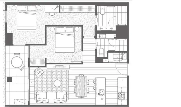Floorplan of Homely apartment listing, UG06/706 Burwood Rd, Hawthorn East VIC 3123