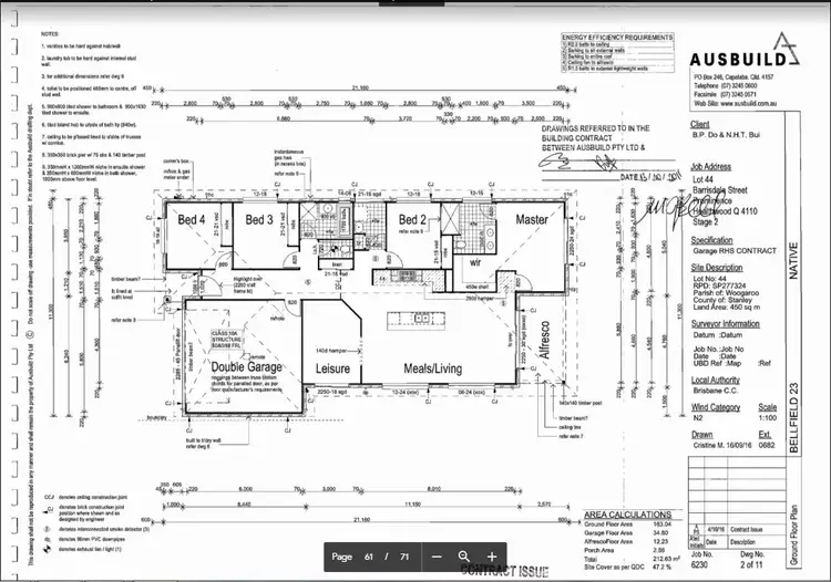 Floorplan of Homely house listing, 11 Barrisdale St, Heathwood QLD 4110
