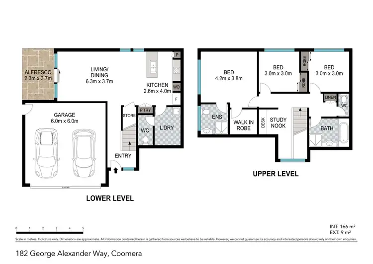 Floorplan of Homely house listing, 182 George Alexander Way, Coomera QLD 4209