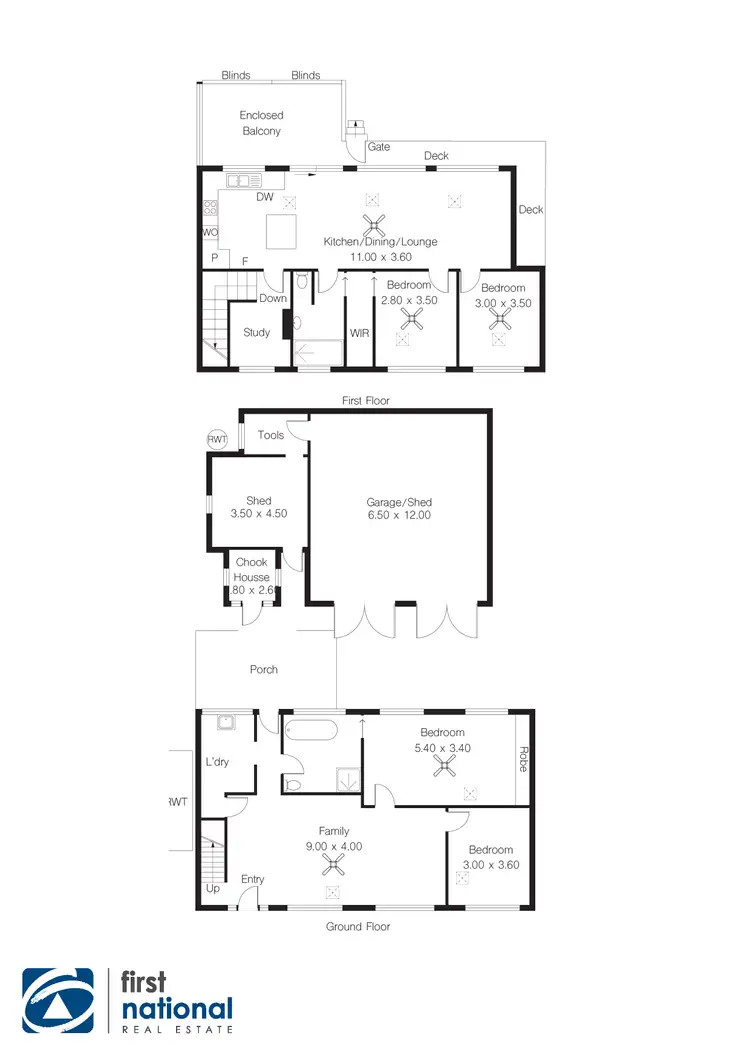 Floorplan of Homely house listing, 10 Lucy St, Moonta Bay SA 5558