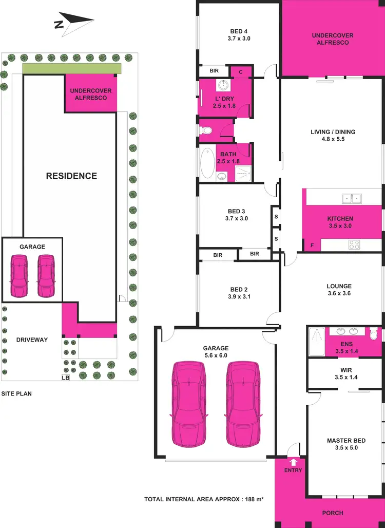 Floorplan of Homely house listing, 61 Majestic Way, St Leonards VIC 3223