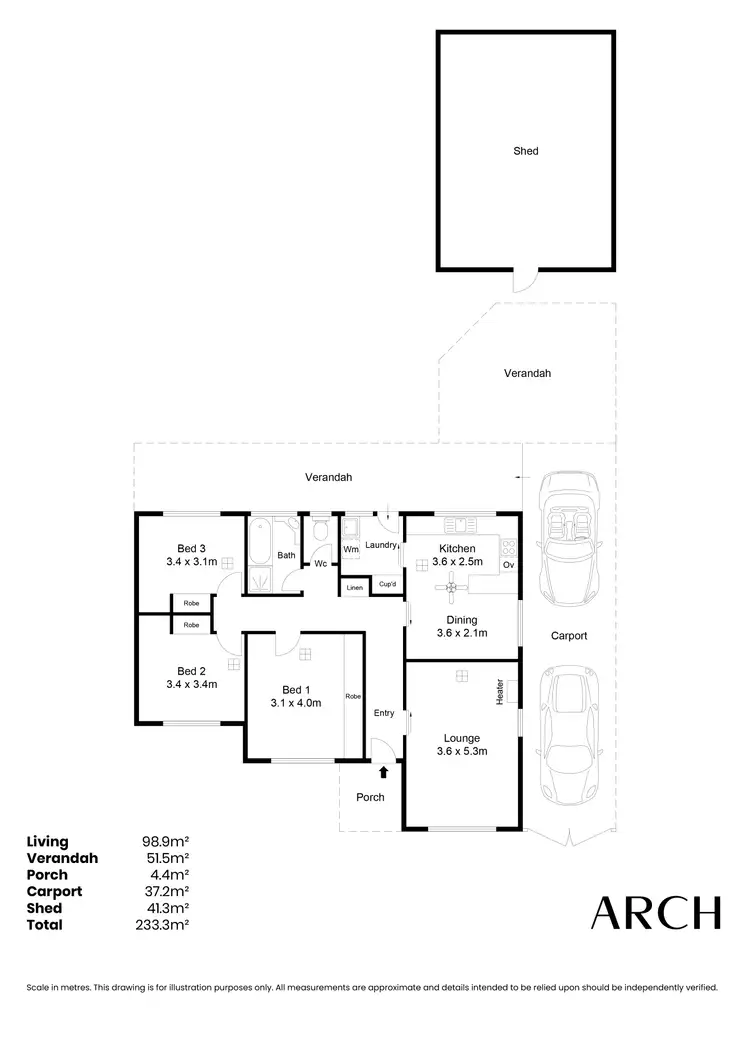 Floorplan of Homely house listing, 21 Roper St, Salisbury SA 5108