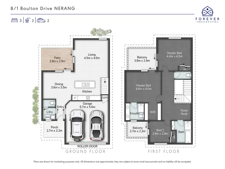 Floorplan of Homely house listing, 8/1 Boulton Dr, Nerang QLD 4211