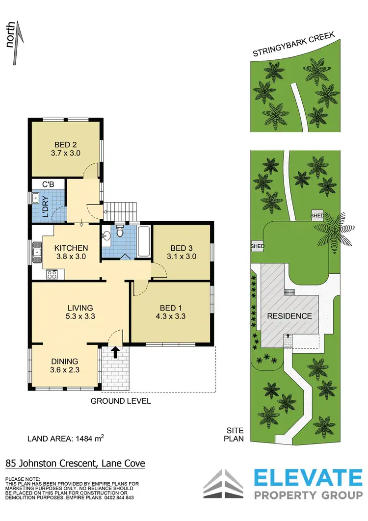 Floorplan of Homely house listing, 85 Johnston Crescent, Lane Cove North NSW 2066