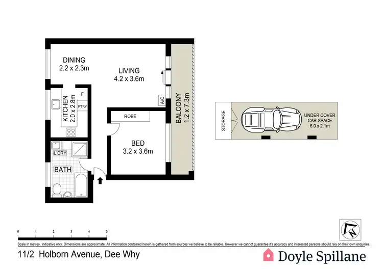 Floorplan of Homely apartment listing, 11/2 Holborn Avenue, Dee Why NSW 2099