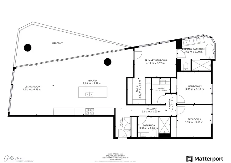 Floorplan of Homely apartment listing, 1103/15 Peerless Ave, Mermaid Beach QLD 4218