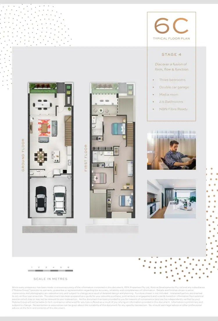 Floorplan of Homely townhouse listing, 20/1 Vue Bvd, Robina QLD 4226