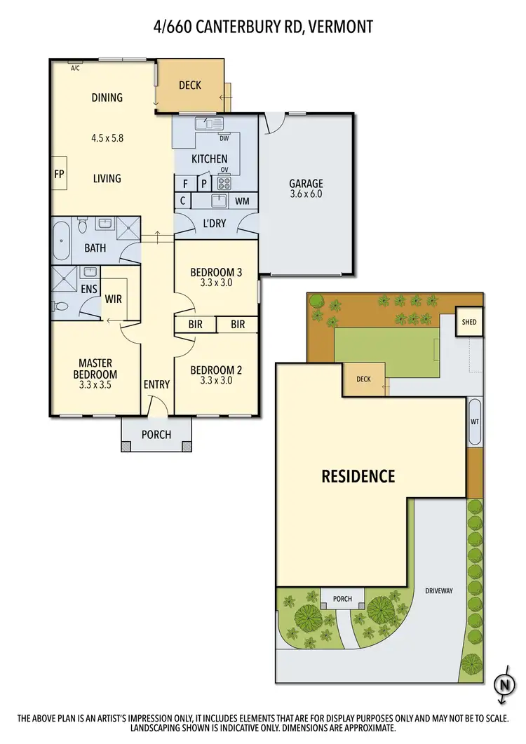 Floorplan of Homely unit listing, 4/660 Canterbury Rd, Vermont VIC 3133
