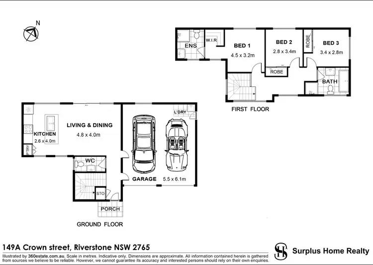 Floorplan of Homely house listing, 149a Crown Street, riverstone NSW 2765