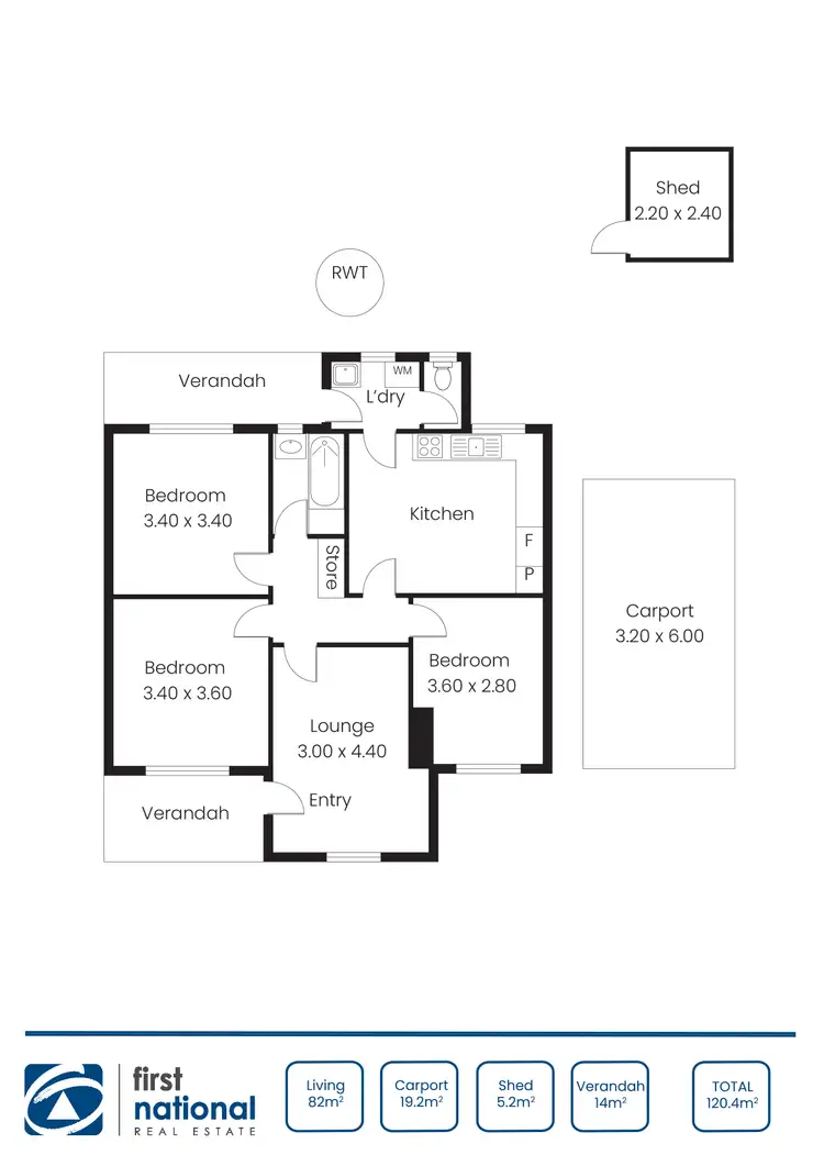 Floorplan of Homely house listing, 47 Daly Street, Wallaroo SA 5556