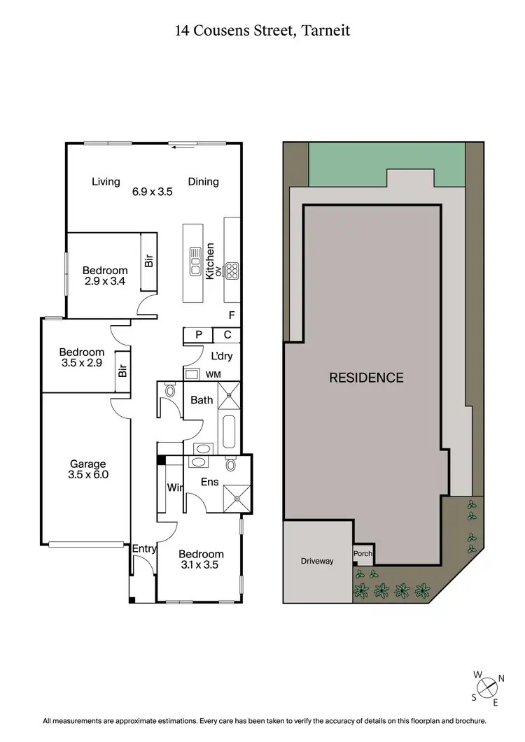 Floorplan of Homely house listing, 14 Cousens St, Tarneit VIC 3029