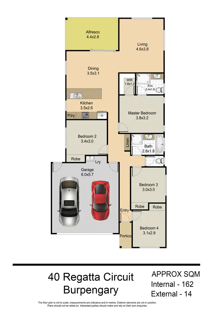 Floorplan of Homely house listing, 40 Regatta Circuit, Burpengary QLD 4505
