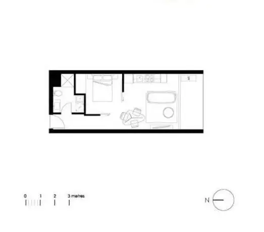 Floorplan of Homely apartment listing, 210/5 Blanch St, Preston VIC 3072