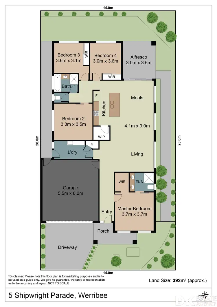 Floorplan of Homely house listing, 5 Shipwright Parade, Werribee VIC 3030