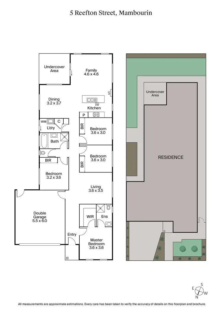 Floorplan of Homely house listing, 5 Reefton St, Mambourin VIC 3024