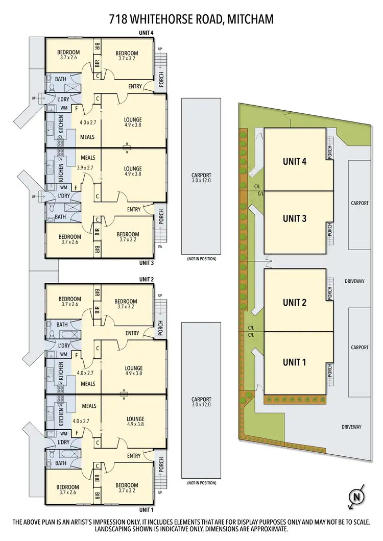 Floorplan of Homely other listing, 718 Whitehorse Road, Mitcham VIC 3132