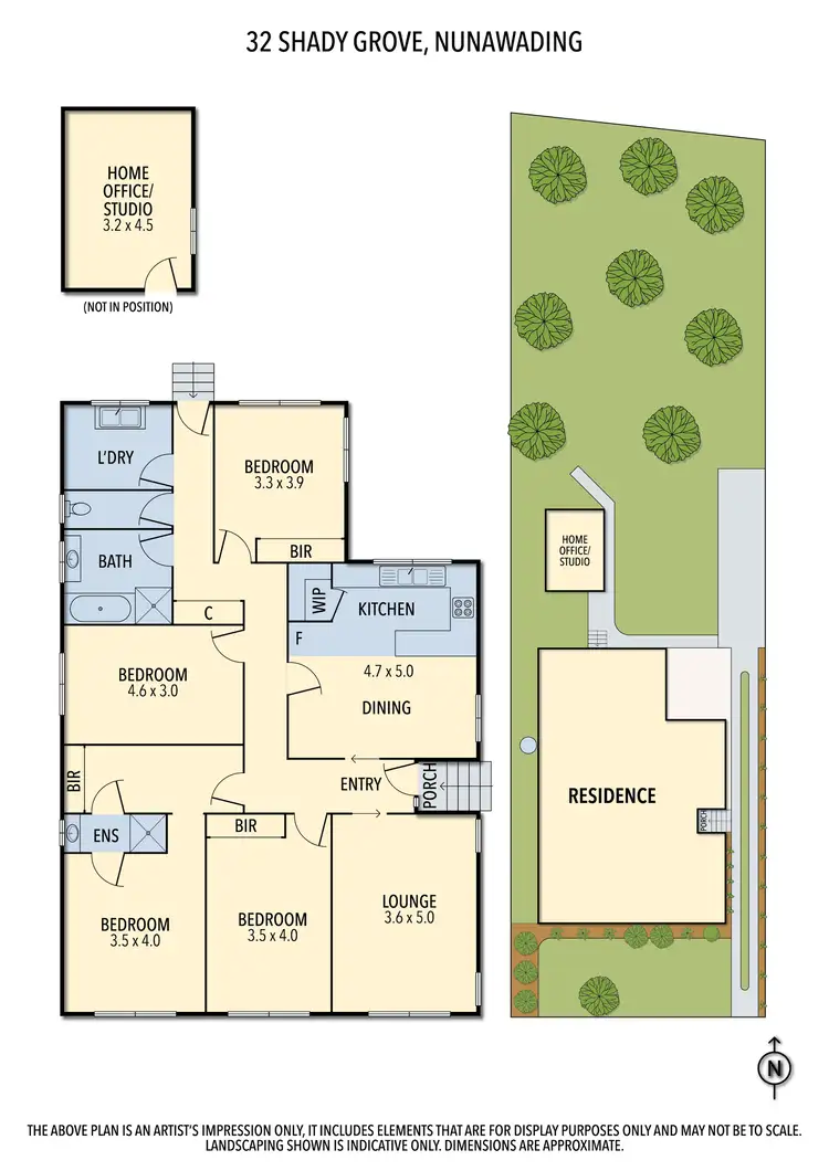 Floorplan of Homely house listing, 32 Shady Grove, Nunawading VIC 3131