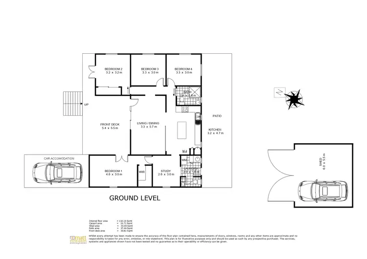 Floorplan of Homely house listing, 74 Hogg St, Rockville QLD 4350