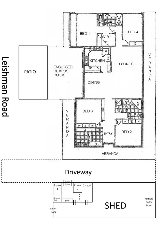 Floorplan of Homely house listing, 34 Leishman Rd, Caboolture QLD 4510