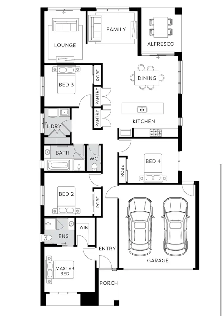 Floorplan of Homely house listing, Lot 1 Natal Pl, Ocean Grove VIC 3226