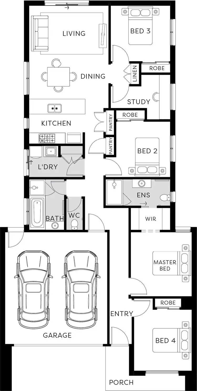 Floorplan of Homely house listing, 20 Natal Place, Ocean Grove VIC 3226