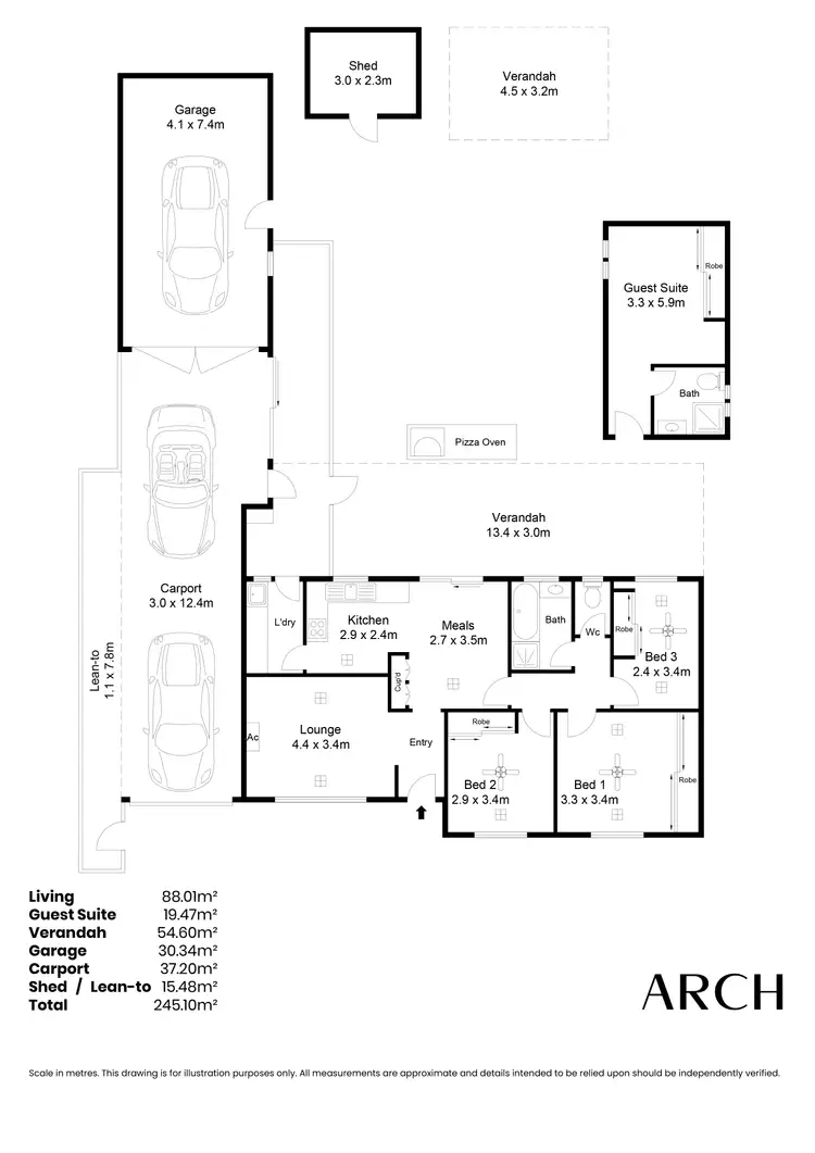 Floorplan of Homely house listing, 5 Wachtel Cres, Burton SA 5110